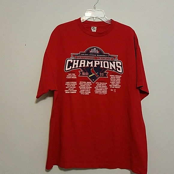 Alstyle Other - MLB Alstyle XXL unisex 2011 Cards Champions shirt
